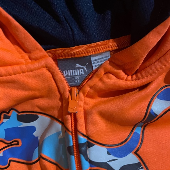 Kids Puma Jacket with hoodie - Picture 6 of 6